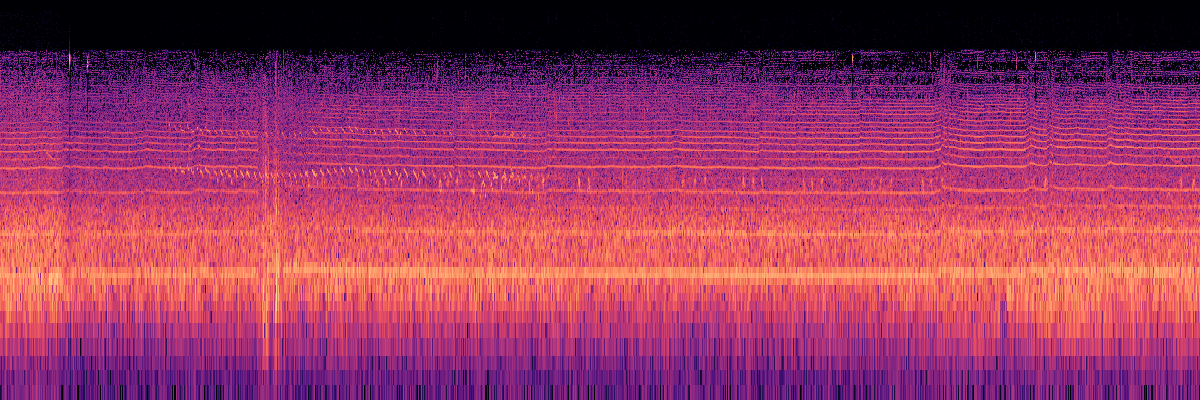 Spectrogram: Long Insect Event With Rich Harmonics